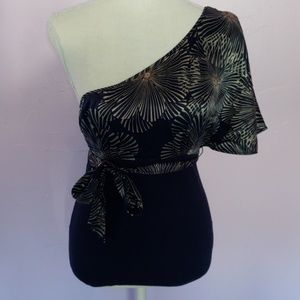 Bebe asymmetrical tunic size M
